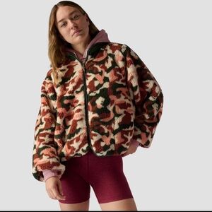 Stoic MTN High Pile Fleece Zip-Up Jacket NWT